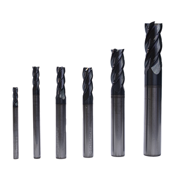 Coffret de fraise pour usinage standard – 4 dents – TiAlN – hélice 30° – Acier standard