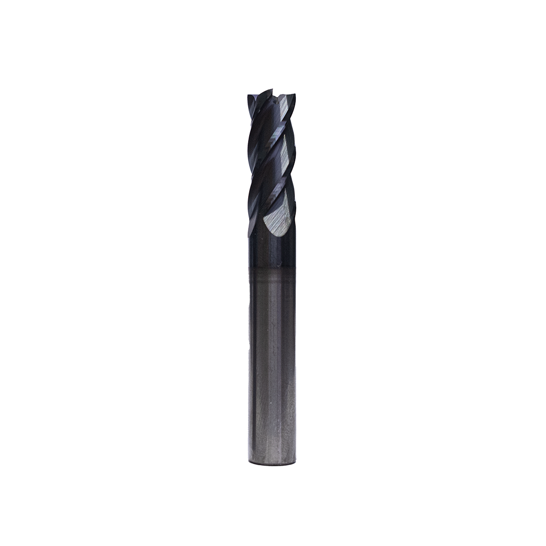 Fraise pour usinage standard – 4 dents – TiAlN – hélice 30° – Acier standard